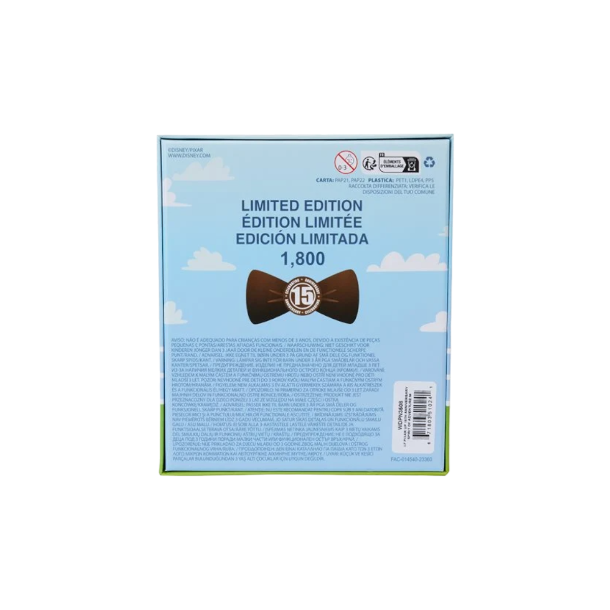 Up 15th Anniversary Spirit of Adventure 3-Inch Collector Box Pin Funko Toy Store